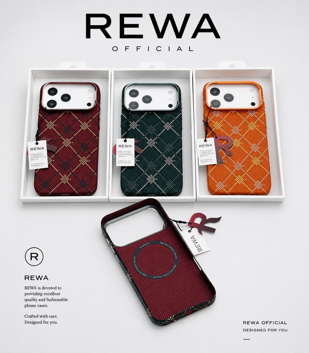 REWA CARBON MAGSAFE — APPLE / SAMSUNG | SILVIO STORE
